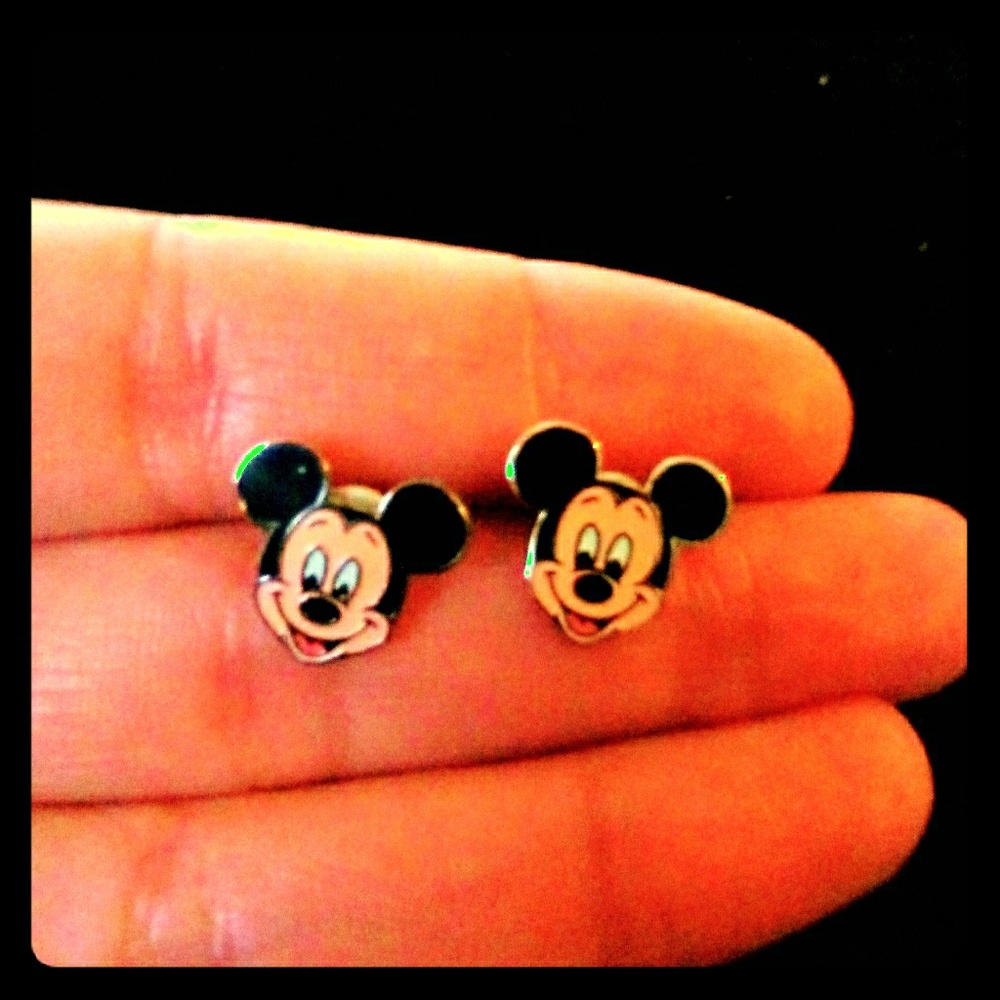 Mickey Mouse Stud Earrings
